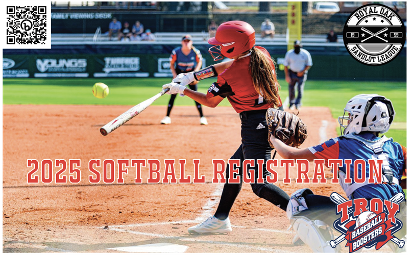 2025 SPRING SOFTBALL REGISTRATION